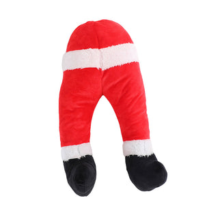 Weihnachtsmann-Beine-Dekoration