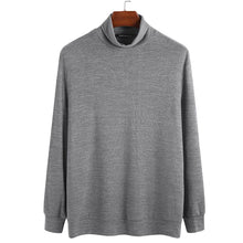 Laden Sie das Bild in den Galerie-Viewer, Langärmliger Strickpullover mit Rollkragen