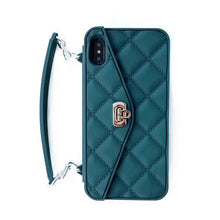 Laden Sie das Bild in den Galerie-Viewer, Handyhülle für Iphone aus Silikon mit Kette