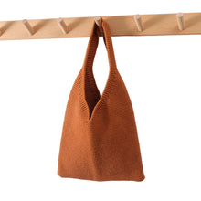 Laden Sie das Bild in den Galerie-Viewer, Einfarbig Gestrickte Handtasche