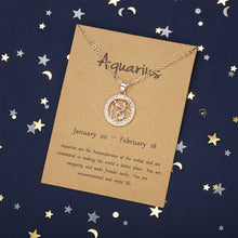 Laden Sie das Bild in den Galerie-Viewer, Sternbild-Anhänger-Halskette