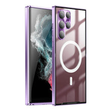 Laden Sie das Bild in den Galerie-Viewer, Samsung magnetische Handyhülle aus Metall