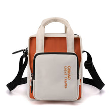 Laden Sie das Bild in den Galerie-Viewer, Lässige Umhängetasche Aus Nylon In Kontrastfarbe