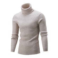 Laden Sie das Bild in den Galerie-Viewer, Lässiger Langärmliger Rollkragenpullover für Herren