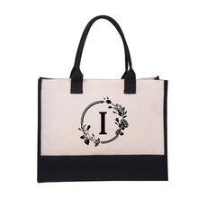 Laden Sie das Bild in den Galerie-Viewer, Leinwand Alphabet Tasche