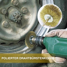 Laden Sie das Bild in den Galerie-Viewer, Polierter Bürstenkopf aus Stahldraht