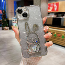Laden Sie das Bild in den Galerie-Viewer, 3D-Kaninchen-Handyhülle für iPhone