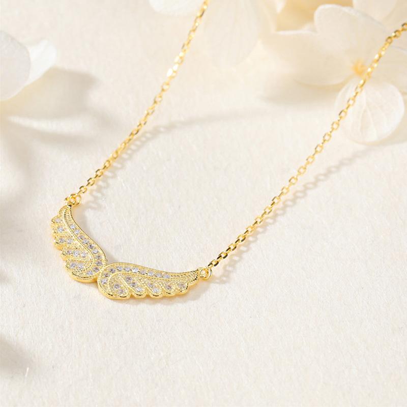 Engelsflügel Halskette