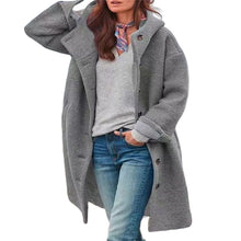 Laden Sie das Bild in den Galerie-Viewer, Damen Mantel mit Fleece Plüsch