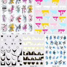 Laden Sie das Bild in den Galerie-Viewer, Kreative 3D-Nagelsticker