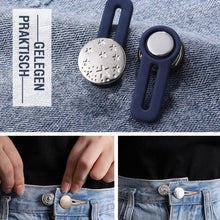 Laden Sie das Bild in den Galerie-Viewer, Jeans einziehbarer Knopf