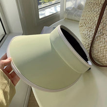 Laden Sie das Bild in den Galerie-Viewer, Faltbarer Sonnenschutz-Sonnenhut mit großer Krempe