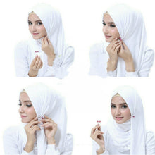 Laden Sie das Bild in den Galerie-Viewer, Damen U-förmiger Perlen Schal Clip