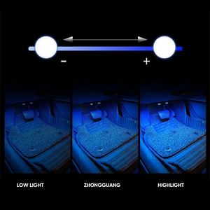 LED-Umgebungslicht zum kabellosen Laden(2 Stück)