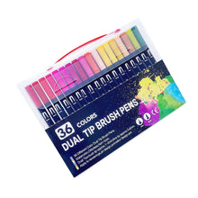Laden Sie das Bild in den Galerie-Viewer, Doppelseitiges Aquarellstift-Set