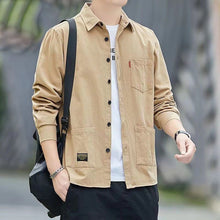 Laden Sie das Bild in den Galerie-Viewer, Neues Langarmshirt aus Baumwolle