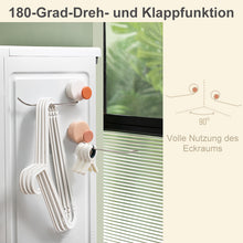 Laden Sie das Bild in den Galerie-Viewer, 180° drehbarer multifunktionaler Kleiderbügel Haken