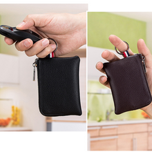 Laden Sie das Bild in den Galerie-Viewer, Mini Ultradünne Leder Geldbörse