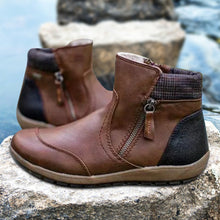 Laden Sie das Bild in den Galerie-Viewer, Wasserdichte Stiefel mit Reißverschluss für Damen