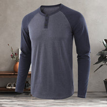 Laden Sie das Bild in den Galerie-Viewer, Lässiges Lockeres Langärmliges T-Shirt für Herren