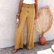 Laden Sie das Bild in den Galerie-Viewer, Freizeithose mit hoher Taille