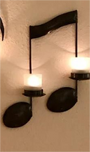 Laden Sie das Bild in den Galerie-Viewer, Kerzenleuchter mit Musiknoten