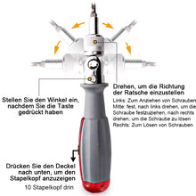 Laden Sie das Bild in den Galerie-Viewer, Mehrwinkel Ratschenschraubendreher Set