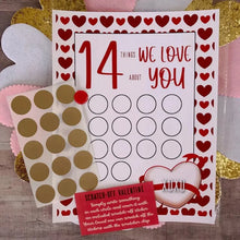 Laden Sie das Bild in den Galerie-Viewer, Rubbelkarten zum Valentinstag