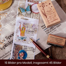 Laden Sie das Bild in den Galerie-Viewer, Vintage Aufkleber-Set für Jahre