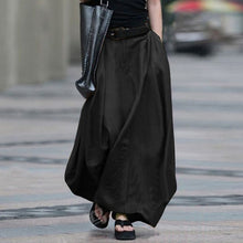 Laden Sie das Bild in den Galerie-Viewer, Langer Rock mit hoher Taille