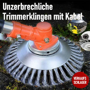 Runde Twist Wire Wheel Bürste zum Bürsten- / Unkrautschneiden