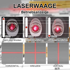 Mehrzweck-Laserebene / 3-in-1-Laser-Entfernungsmesser