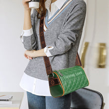 Laden Sie das Bild in den Galerie-Viewer, Damen modische Umhängetasche mit Rautenmuster