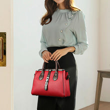 Laden Sie das Bild in den Galerie-Viewer, Modische Damen Umhängetasche &amp; Handtasche aus PU Leder