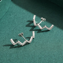 Laden Sie das Bild in den Galerie-Viewer, Neue lange wellenohrstecker