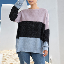 Laden Sie das Bild in den Galerie-Viewer, Strickpullover aus dickem Faden