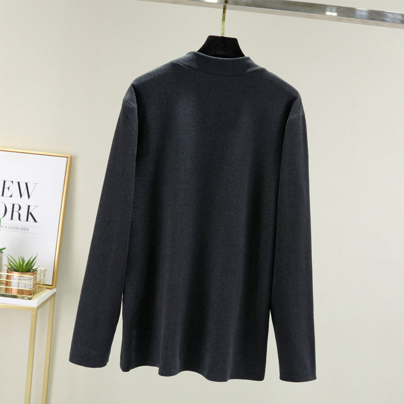 Warme Halbrollkragenpullover für Herren