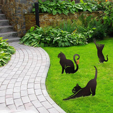 Laden Sie das Bild in den Galerie-Viewer, Garten-Katzendekoration Aus Metall