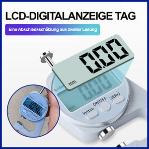 Dickenmessgerät mit digitaler Anzeige