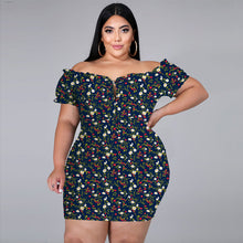 Laden Sie das Bild in den Galerie-Viewer, Damen sexy Sommerkleid