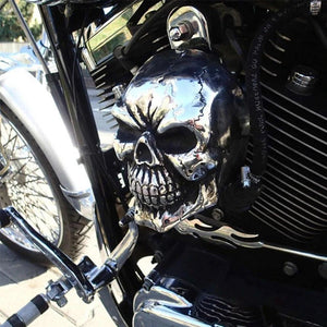 Motorrad Schädel Hupenabdeckung