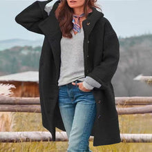 Laden Sie das Bild in den Galerie-Viewer, Damen Mantel mit Fleece Plüsch