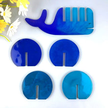 Laden Sie das Bild in den Galerie-Viewer, Kreative handgemachte Waluntersetzer Silikonform