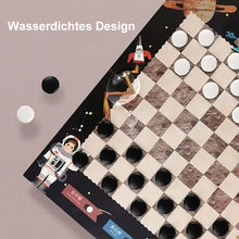 Laden Sie das Bild in den Galerie-Viewer, 15 in 1 multifunktionales tragbares Schachspiel im Buchstil