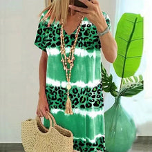 Laden Sie das Bild in den Galerie-Viewer, Damen Sommer beliebtes Kleid