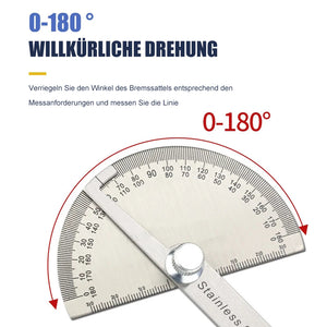 Winkelmesser aus Edelstahl