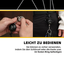 Laden Sie das Bild in den Galerie-Viewer, Elastischer einziehbarer Schlüsselanhänger