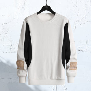 Lässiges Sport-Sweatshirt mit Rundhalsausschnitt für Herren