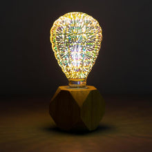 Laden Sie das Bild in den Galerie-Viewer, 3D Feuerwerk dekorative LED Glühbirne