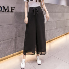 Laden Sie das Bild in den Galerie-Viewer, Damen Sommer beiläufige Chiffon-Hosen
